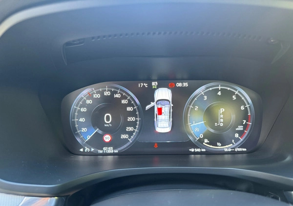 Volvo S60 cena 164000 przebieg: 62163, rok produkcji 2019 z Warszawa małe 596
